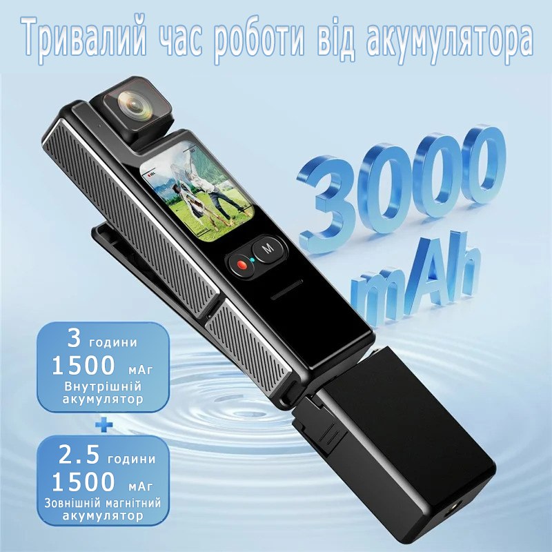 Екшн-камера L17 4K Ultra HD з Wi-Fi та EIS-стабілізацією